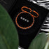 Liens orang-outan | Bracelet Mini Kismet | Orange x Argent